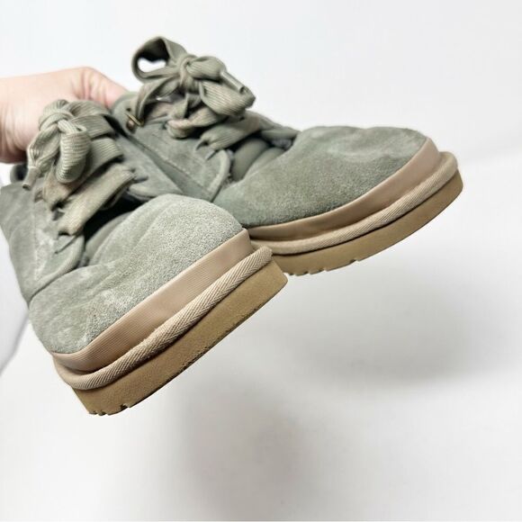 Men's Ugg Green Suede Neumel FT Boot Size 12 - Picture 7 of 9